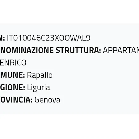 Apartment Di Enrico *
